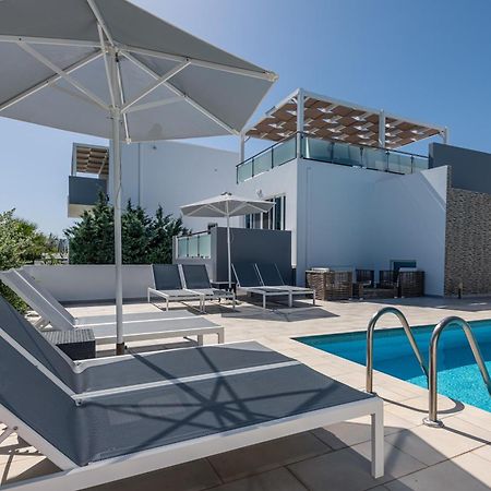 Asteria Pearl Villa 2 With Rooftop Jacuzzi Тігакі Екстер'єр фото