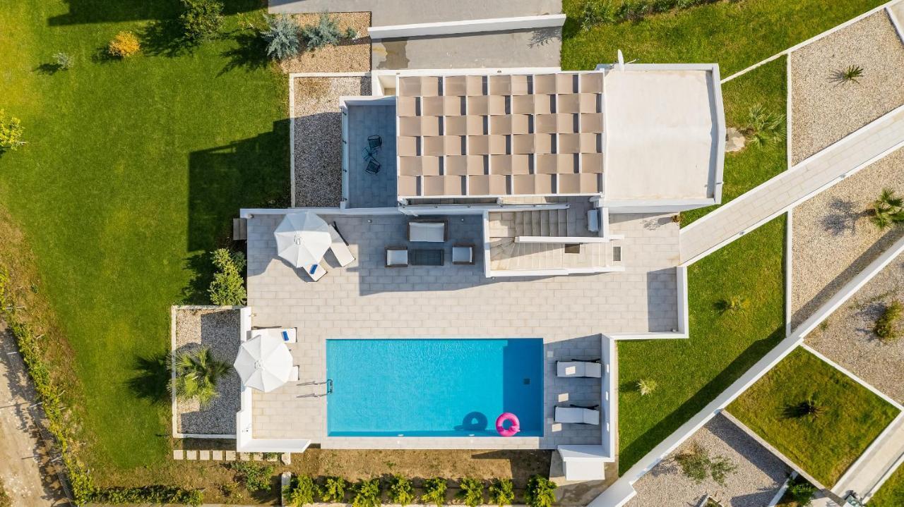 Asteria Pearl Villa 2 With Rooftop Jacuzzi Тігакі Екстер'єр фото
