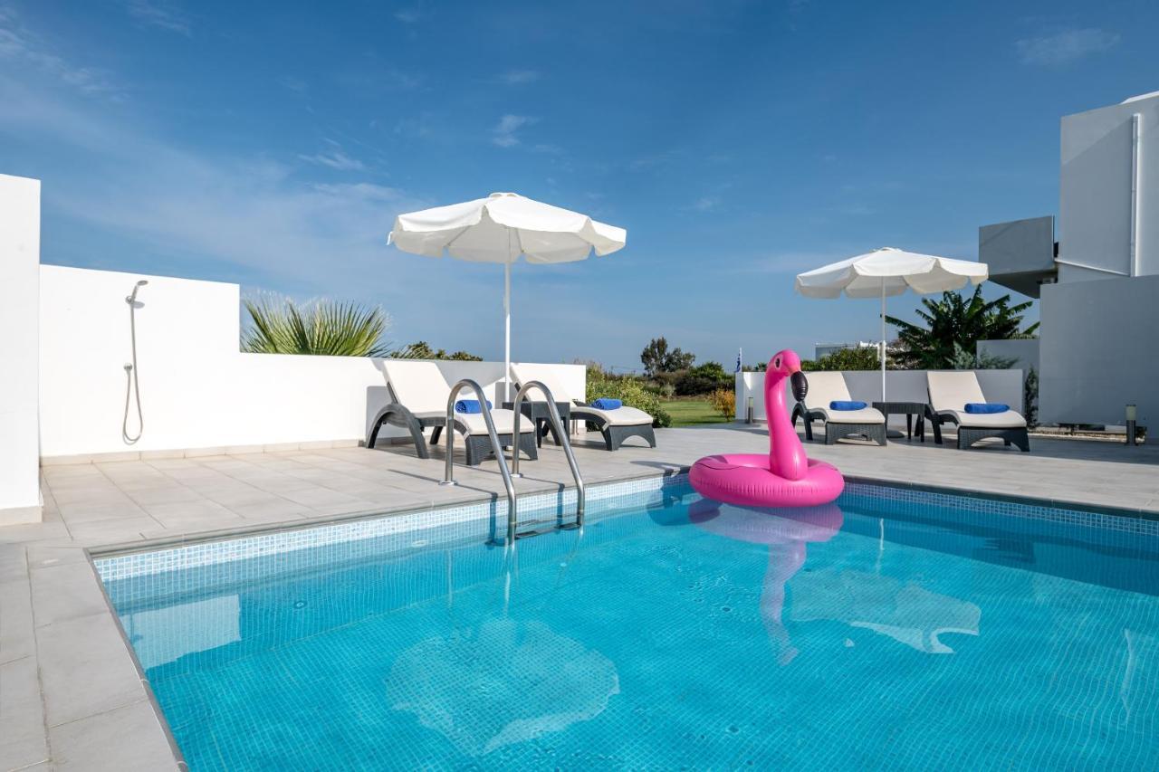 Asteria Pearl Villa 2 With Rooftop Jacuzzi Тігакі Екстер'єр фото